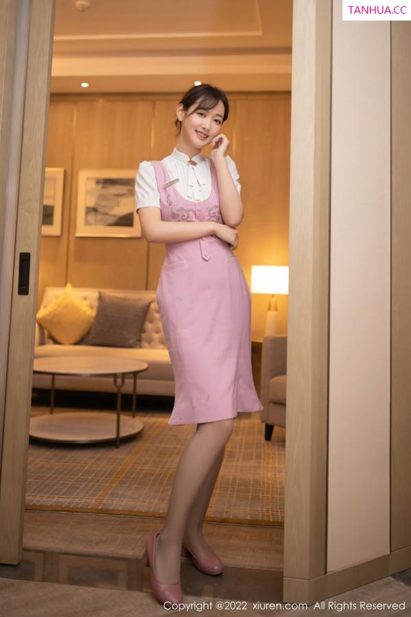 唐安琪  [XiuRen秀人网]高清写真图 2022.02.28 No.4647 唐安琪第8张图片